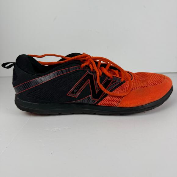 New Balance MX20 black/orange barefoot runningshoe mens size 10.5 - Picture 1 of 7